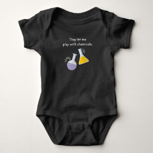 Play With Chemicals Chemist Chemistry Baby Bodysuit