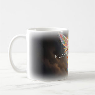 Play With Heart Rainbow Wings Mug