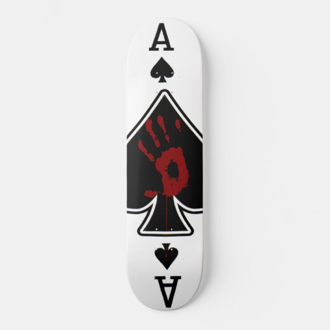 Play Your Last Card Skateboard (Front)