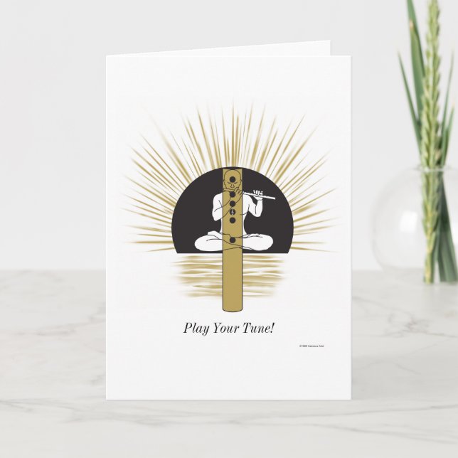 Play Your Tune! Card (Front)