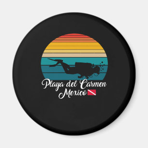 Playa del Carmen Mexico Diving Magnet