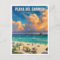 Playa Del Carmen Mexico Travel Beach
