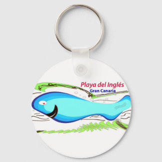 Playa del Ingles Gran Canaria Keychain