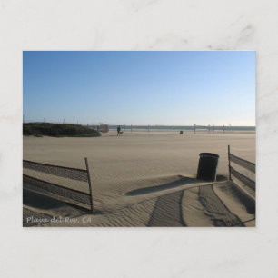 Playa del Rey Beach late in the day - Mike Izzo Postcard