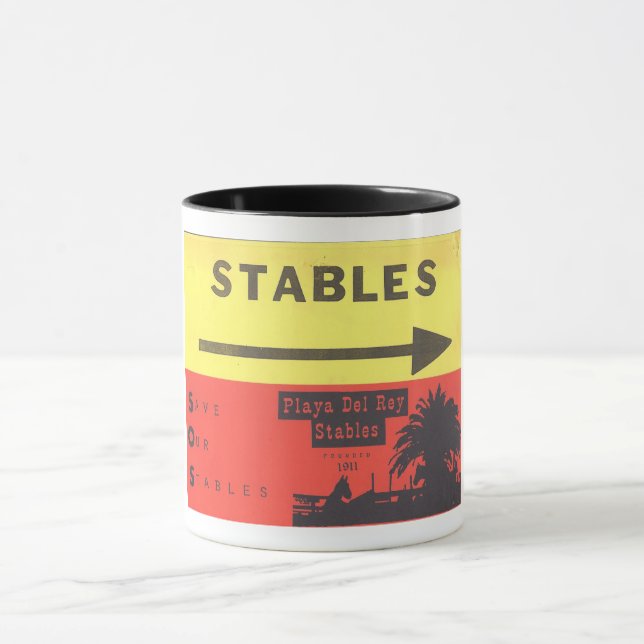 Playa del Rey Stables, Founded 1911 Mug (Center)