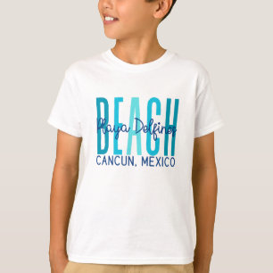 Playa Delfines Cancun Mexico (Ocean) T-Shirt