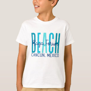 Playa Forum Beach Cancun Mexico (Ocean) T-Shirt