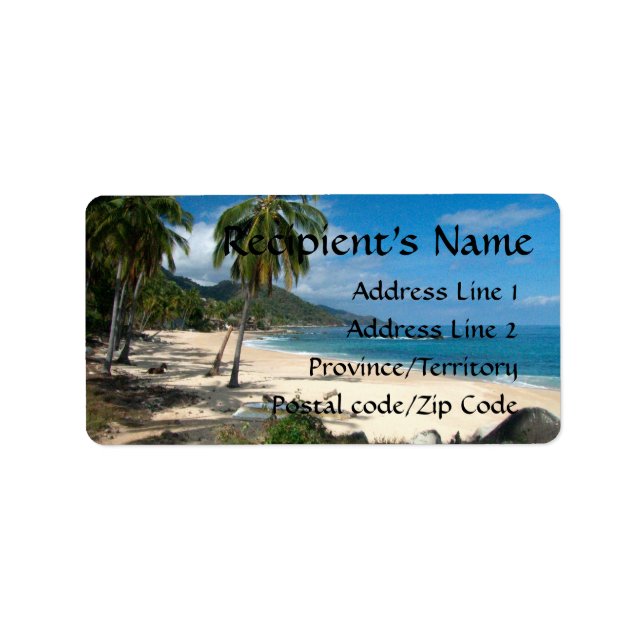 Playa Los Caballos Blue Label (Front)