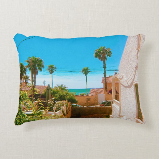 Playa San Juan - Alicante - Spain Accent Pillow (Front)