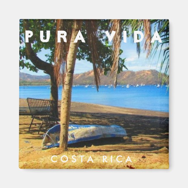Playas del Coco, Costa Rica Souvenir Magnet (Front)