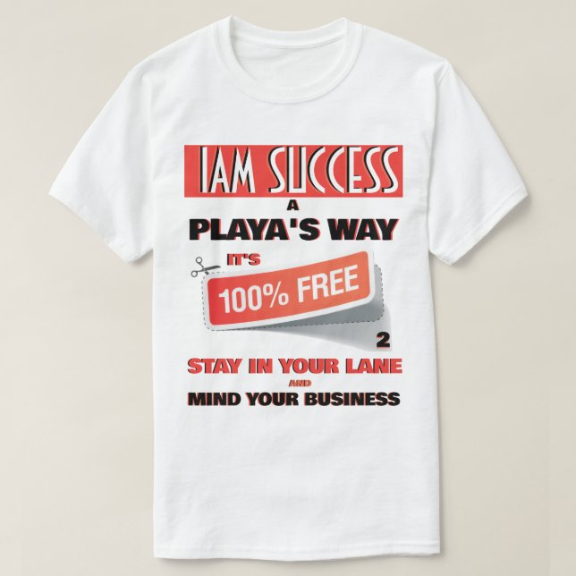 PLAYA'S WAY T-Shirt (Design Front)