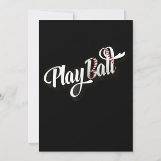 Playball Baseball And Softball Save The Date