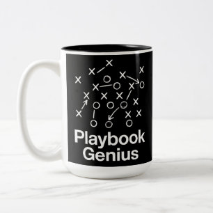 Playbook Genius Two-Tone Coffee Mug