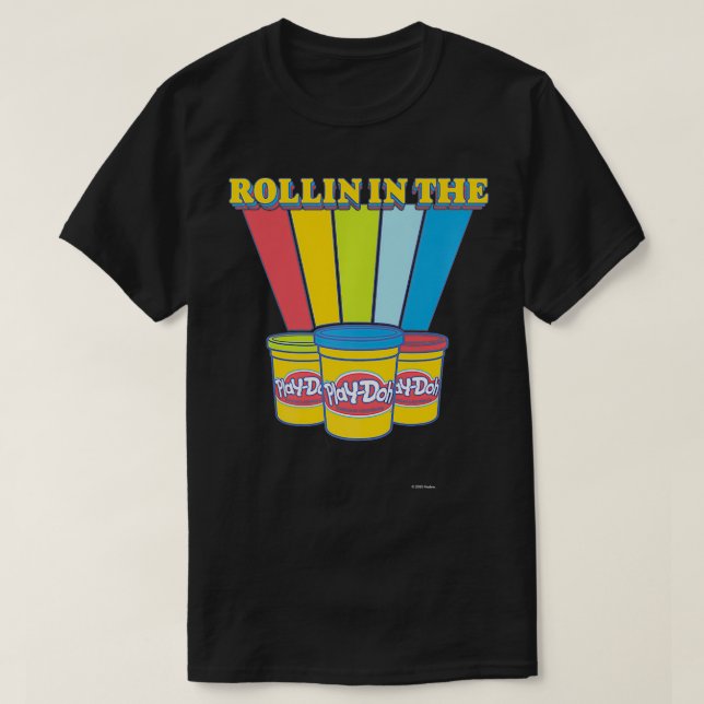 PlayDoh Rollin' In The PlayDoh Rainbow Premium  T-Shirt (Design Front)