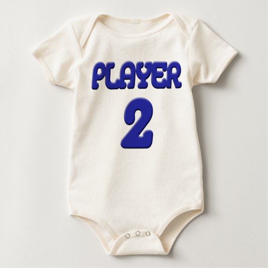 Player 2 Baby shirt w/o glow