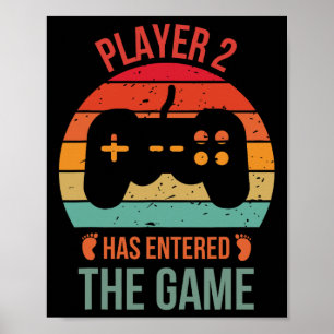 Player 2 Has Entered The Game Gamer New Poster