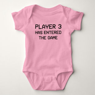 Player 3 Has Entered The Game Baby Bodysuit