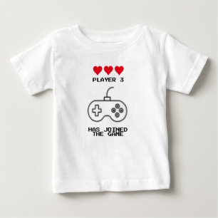 Player 3 Has Joined The Game Matching Outfit Baby T-Shirt