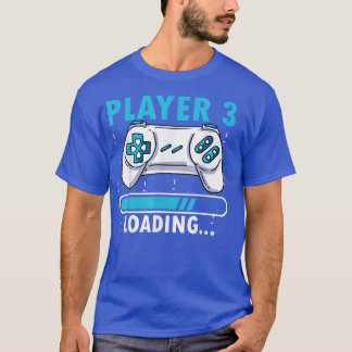 Player 3 Loading Baby Pregnancy Announcement T-Shi T-Shirt