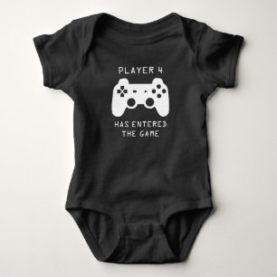 Player 4 Has Entered the Game Baby Bodysuit