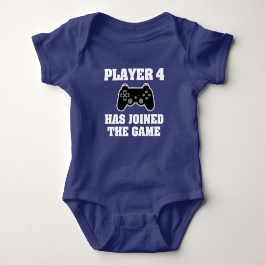 Player 4 has joined the game - Baby Gamer Shirt