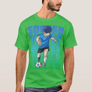 Player Boys Girls Youth Futbol Lover Gift T-Shirt