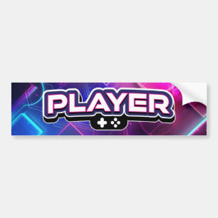 Player Bumper Sticker