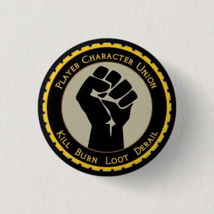 Player Character Union 1 Inch Round Button