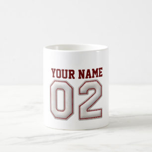 Player Number 2 - Cool Baseball Stitches Coffee Mug