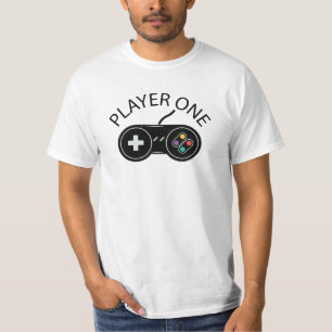 Player One Gamer - Video Game Controller Gift T-Shirt