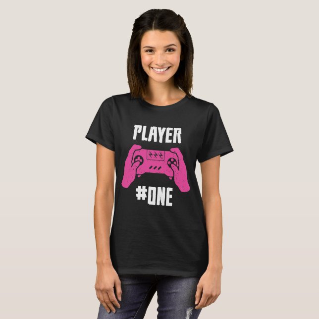 Player #One Gaming  T-Shirt (Front Full)