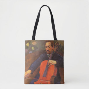 Player Schneklud Portrait by Paul Gauguin Tote Bag