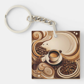 playera @cafecito_please before working keychain