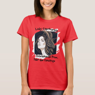 Playera Lady Capricornio T-Shirt