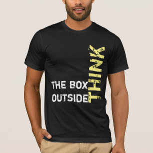 Playera thinks outside the box T-Shirt