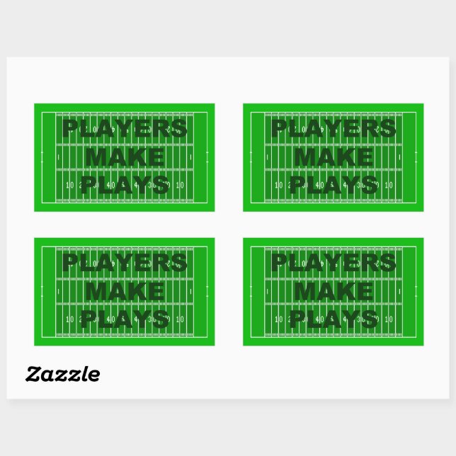 Players make Plays Sticker (Sheet)