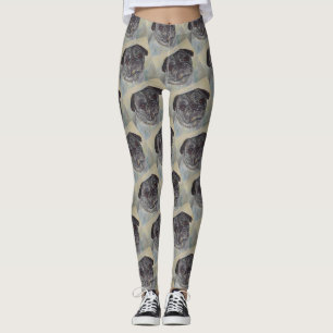 PLAYFUL AND SWEET PUG LEGGINGS