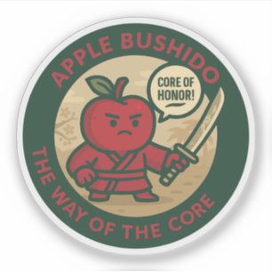 Playful Apple Samurai Discipline