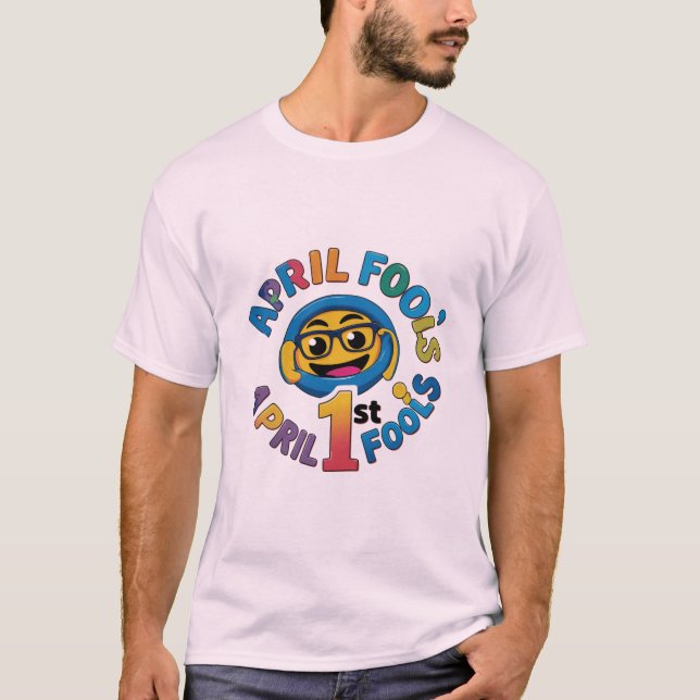 Playful April Fools’ Day T-Shirt Design (Front)