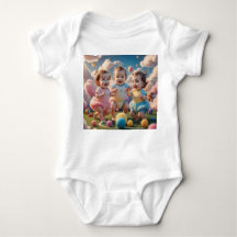Playful Babies and Colourful Balls Clothing Design