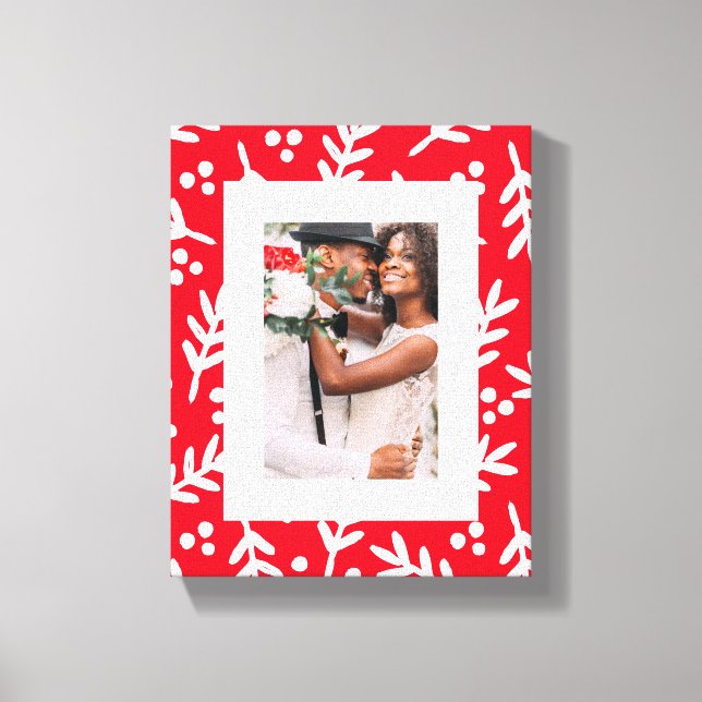 Playful Berries Canvas Print (Front)