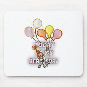 Playful Birthday Greeting: Happy Birthday Bro. Mouse Pad
