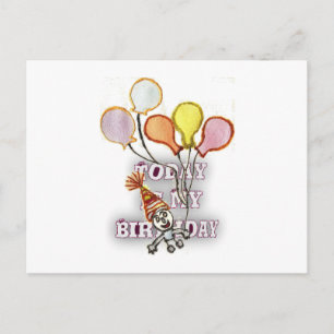 Playful Birthday Greeting: Happy Birthday Bro. Postcard