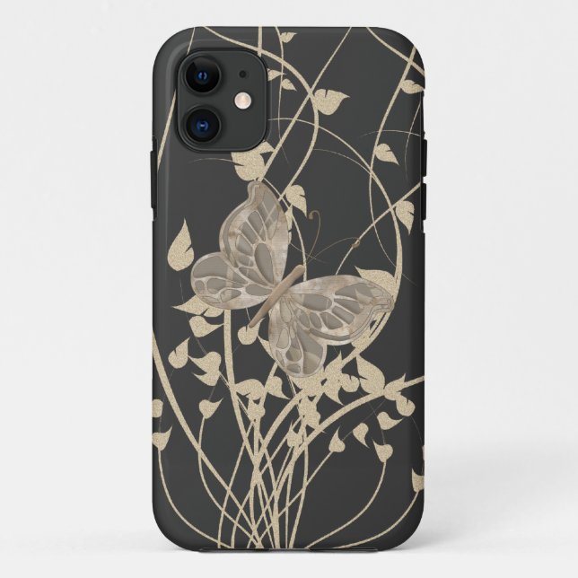 Playful Butterfly iPhone5 Barely there case (Back)
