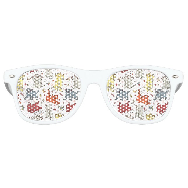 Playful Cats Party Shades (Front)