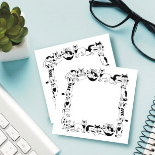Playful Cats Post-it Notes