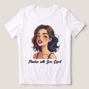 Playful Charm – Confident Beauty Tri-Blend Shirt