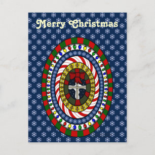 Playful Christmas Postcard