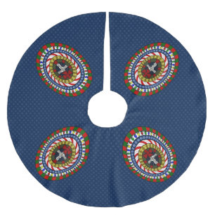 Playful Christmas Tree Skirt