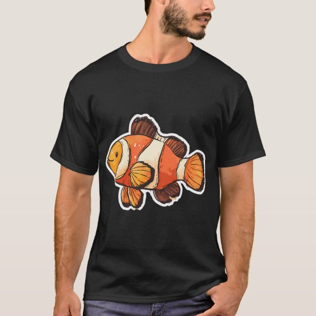 Playful Clownfish T-Shirt (Front)